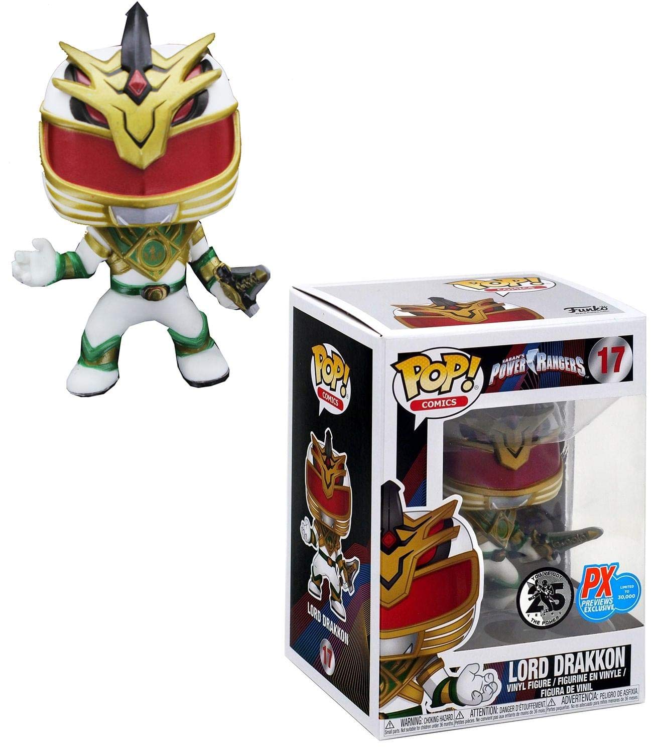 Amazon.com: Funko Pop! Television Power Rangers: Lord Drakkon